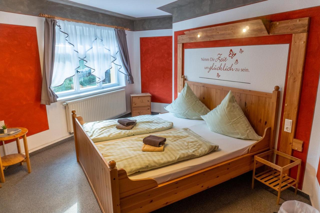 Pension Schrammsteinbaude Bad Schandau Buitenkant foto