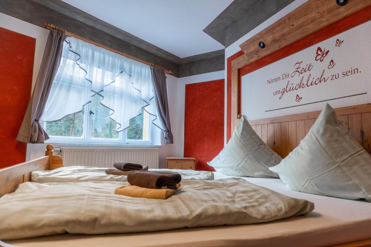 Pension Schrammsteinbaude Bad Schandau Buitenkant foto