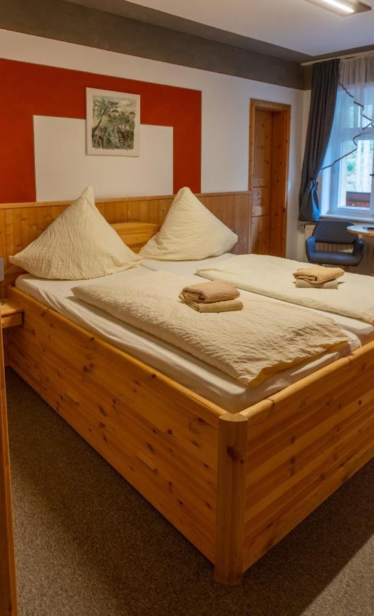 Pension Schrammsteinbaude Bad Schandau Buitenkant foto