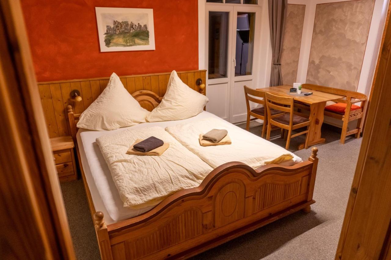 Pension Schrammsteinbaude Bad Schandau Buitenkant foto