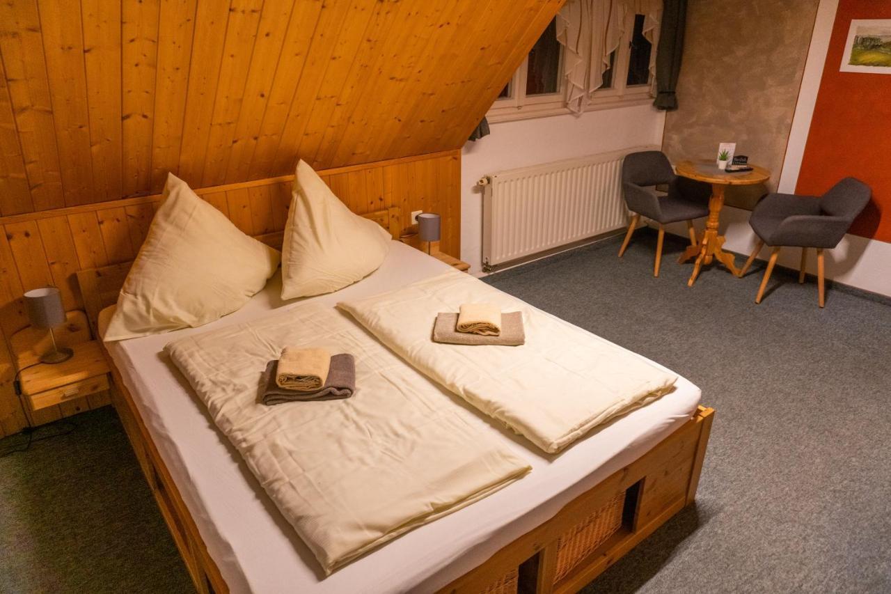 Pension Schrammsteinbaude Bad Schandau Buitenkant foto